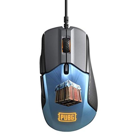 SteelSeries Rival 310 - Optical Gaming Mouse - RGB Illumination - 6 Buttons, Rubber Sides - On-Board Memory - PUBG (New)