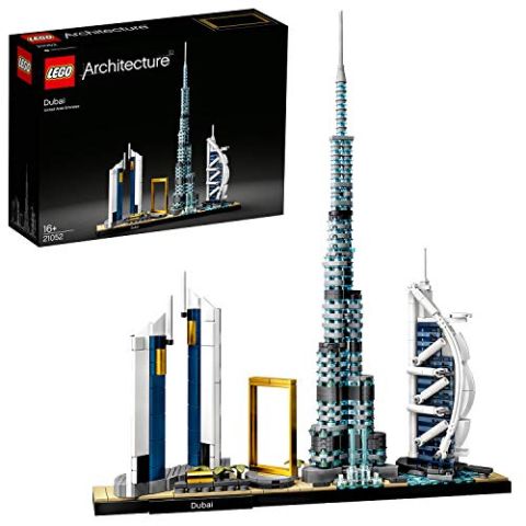 LEGO 21052 Architecture Dubai Model, Skyline Collection, Collectible Building Set (New)
