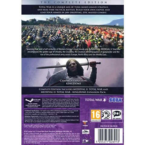 Medieval II (2) Total War - Complete Collection  (PC DVD)