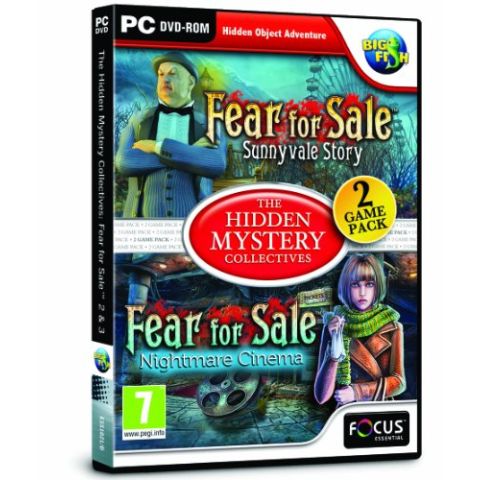 The Hidden Mystery Collectives: Fear for Sale 2 and 3 (PC DVD) (New)