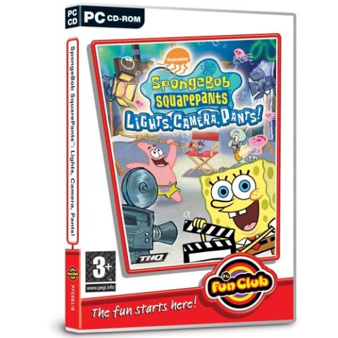 Spongebob SquarePants: Lights Camera Pants (PC CD) (New)
