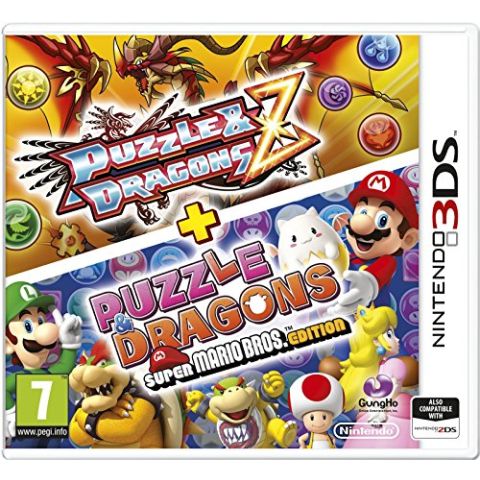 Puzzle & Dragons Z + Puzzle & Dragons Super Mario Bros. Edition (3DS) (New)