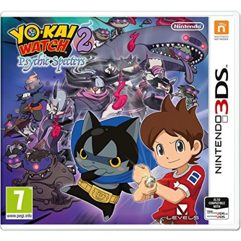 YO-KAI WATCH 2: Psychic Specters (Nintendo 3DS) (New)