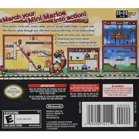 Mario vs. Donkey Kong: Mini-Land Mayhem  (NDS) (New)