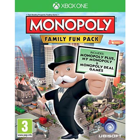 Monopoly Family Fun Pack (Xbox One) (New)
