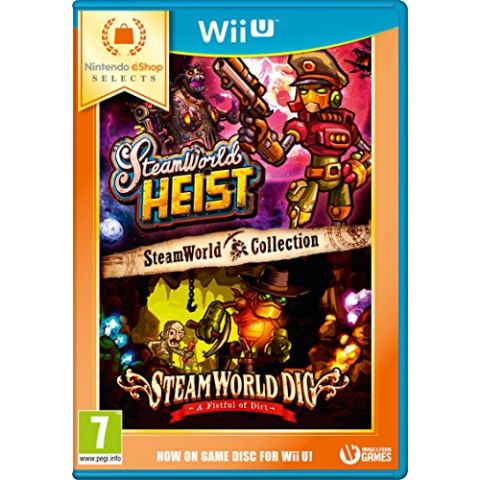 Steam World Collection: Steam World Heist + Steam World Dig eShop Selects (Nintendo Wii U) (New)