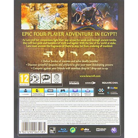 Lara Croft and the Temple of Osiris  (PS4) (New)