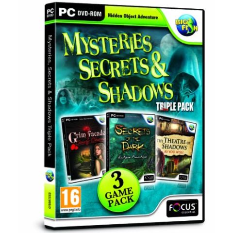 Mysteries,Secrets and Shadows Triple Pack (PC DVD) (New)