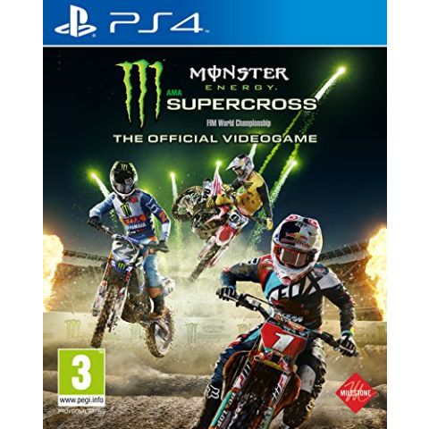 Monster Energy Supercross - The Official Videogame (PS4) (New)