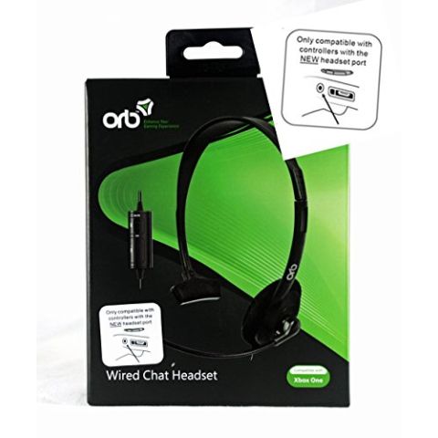 ORB Wired Chat Headset compatible with XBOX ONE (New)