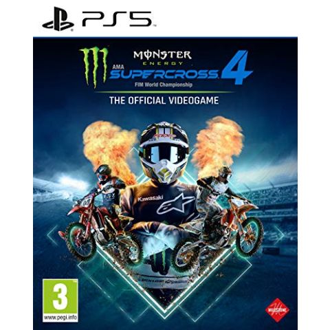 Monster Energy Supercross 4 (PS5) (New)
