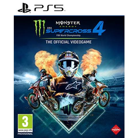 Monster Energy Supercross 4 (PS5) (New)