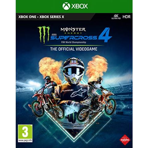 Monster Energy Supercross - The Official Videogame 4 (Xbox One) (New)