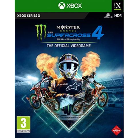 Monster Energy Supercross - The Official Videogame 4 (Xbox Series X) (New)