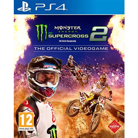 Monster Energy Supercross 2 (PS4) (New)