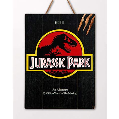 Doctor Collector DCJP18 Welcome to Jurassic Park WoodArts 3D Print (New)