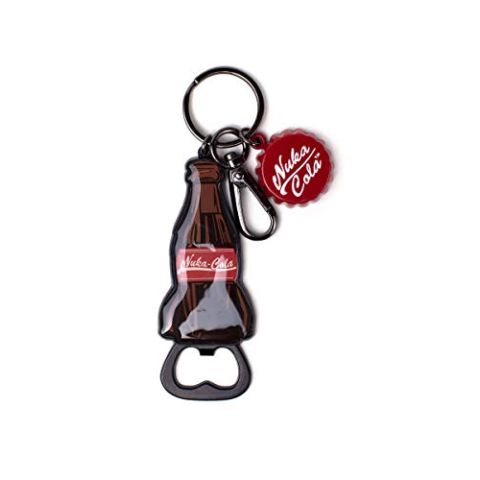 Fallout Nuka-Cola Cap Novelty Bottle Opener Metal Keychain, 16 cm, Brown (New)