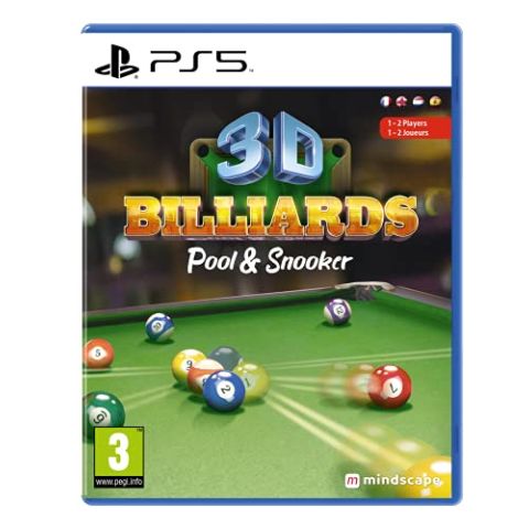 3D Billiards: Pool &amp; Snooker (PS5) (New)