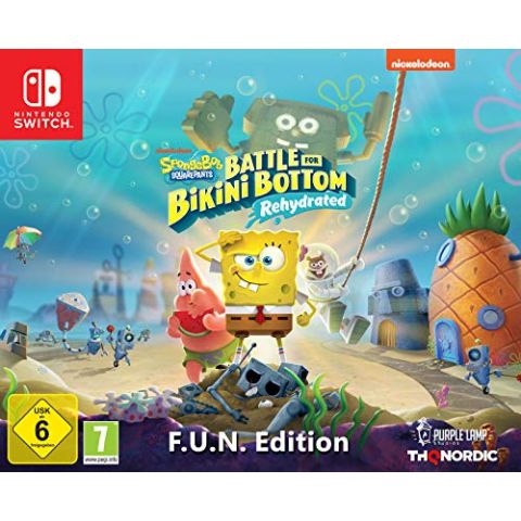 SpongeBob Squarepants: Battle For Bikini Bottom - Rehydrated - F.U.N. Edition (Nintendo Switch) (New)