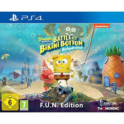 SpongeBob Squarepants: Battle For Bikini Bottom - Rehydrated - F.U.N. Edition (PS4) (New)