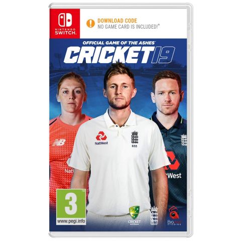 Cricket 19 - The Official Game of the Ashes (Nintendo Switch) (New)