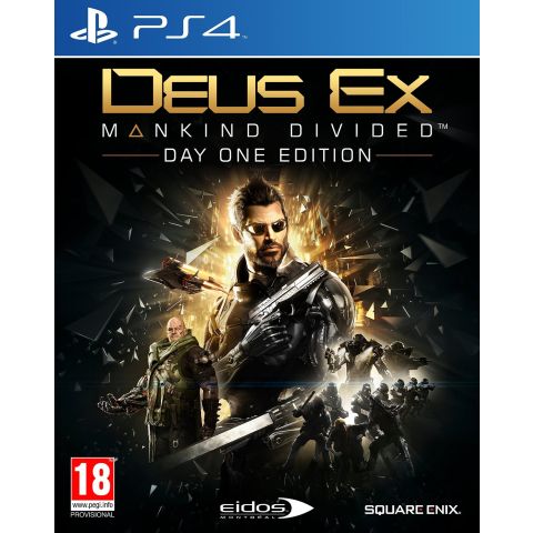 Deus Ex: Mankind Divided (Day One Edition) (PS4) (New)