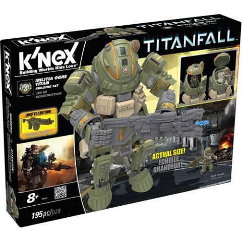 KNEX - Titanfall Militia Ogre Titan Building Set (41078-69815)