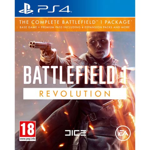 Battlefield 1 (Revolution Edition) (PS4) (New)