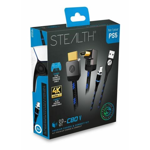STEALTH SP-C80V Premium Connect & Charge Kit (PS5) (New)