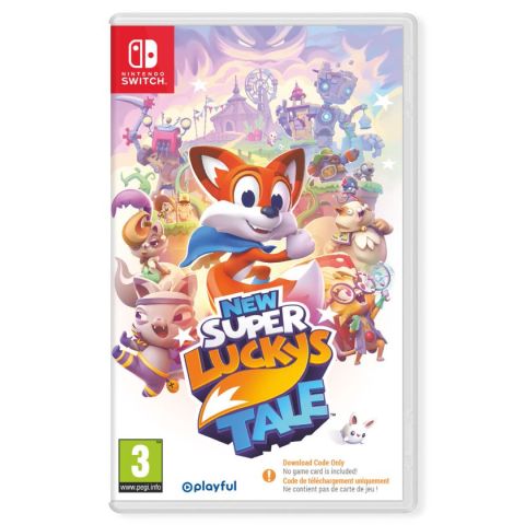 New Super Lucky's Tale (Code in Box) (Switch) (New)