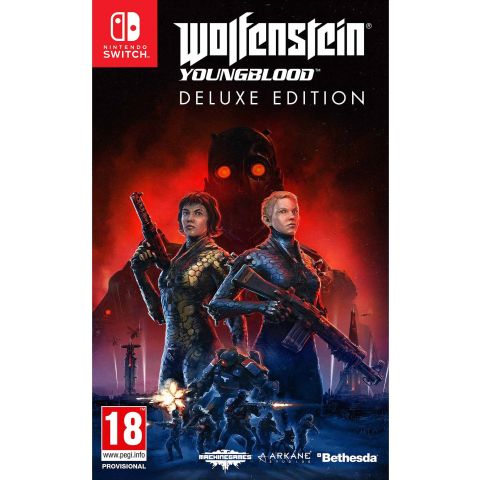 Wolfenstein Youngblood Deluxe Edition (Code In A Box) (Switch) (New)