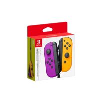 Joy-Con Pair (Neon Purple, Neon Orange) (Nintendo Switch) (New)