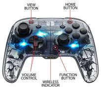 Afterglow Wireless Deluxe Controller (Switch) (New)