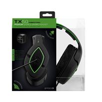 Gioteck TX50 Headphones (PS4 / Xbox) (Black / Green) (New)