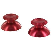 ZedLabz aluminium alloy metal analog thumbsticks for Sony PS4 controllers - Red (New)