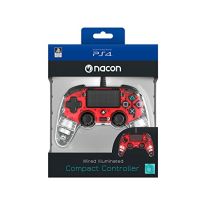 Accessori Playstation4 Nacon Compact Controller Light Edition (Red) (New)