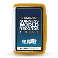 Guinness World Records 30 Amazing Titles Top Trumps Limited Editions Card Game (New)