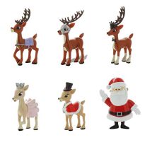 TEAM Rudolph REIN3 Rudolph Nosed Reindeer Mini Figure – Series 1.5-18 Piece CDU, Red (New)