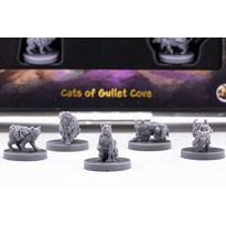Animal Adventures: Secrets of Gullet Cove - Cats of Gullet Cove, RPG Miniatures for Roleplaying Tabletop Games Ready to Paint or Play, 5e Dungeon Crawl Campaign Compatible (New)