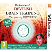 Dr Kawashima's Devilish Brain Training: Can you stay focused? (Nintendo 3DS) (New)