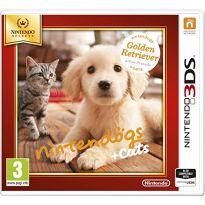 Nintendo Selects Nintendogs + Cats (Golden Retriever + New Friends) (3DS)  (New)