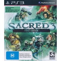 Sacred 3 PS-3 1. Edition UK (OZ) Multi (New)