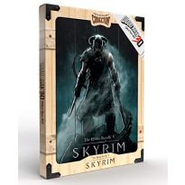Skyrim Dragonborn WoodArts 3D Print (New)
