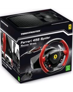 Thrustmaster Ferrari 458 Spider Racing Wheel  (Xbox One) (New)