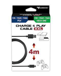 Subsonic Play & Charge Cable XXL (PS4 / Xbox One) (New)