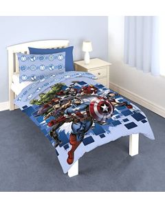 DISNEY ULTIMATE SPIDERMAN Ultimate Spiderman 'Popart' Single Duvet Set Repeat 