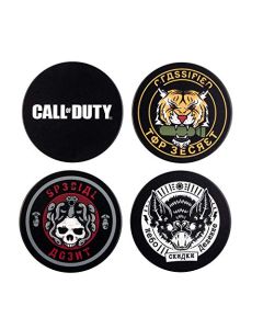 Call Of Duty Cold War - Badges Unisex Coaster Multicolour, Ceramics, (New)