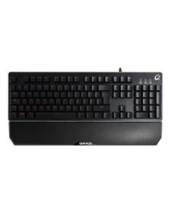 QPAD®|MK-40 Pro Gaming Membranical Keyboard, Aluminium, LED Backlit (New)