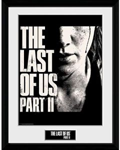 GB Eye Limited The Last Of Us 2 - Face Unisex Framed Image Standard, Plastics, 40 x 30 cm (New)