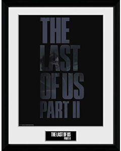 The Last Of Us 2 - Logo Unisex Framed Image Standard, Plastics, 40 x 30 cm (New)